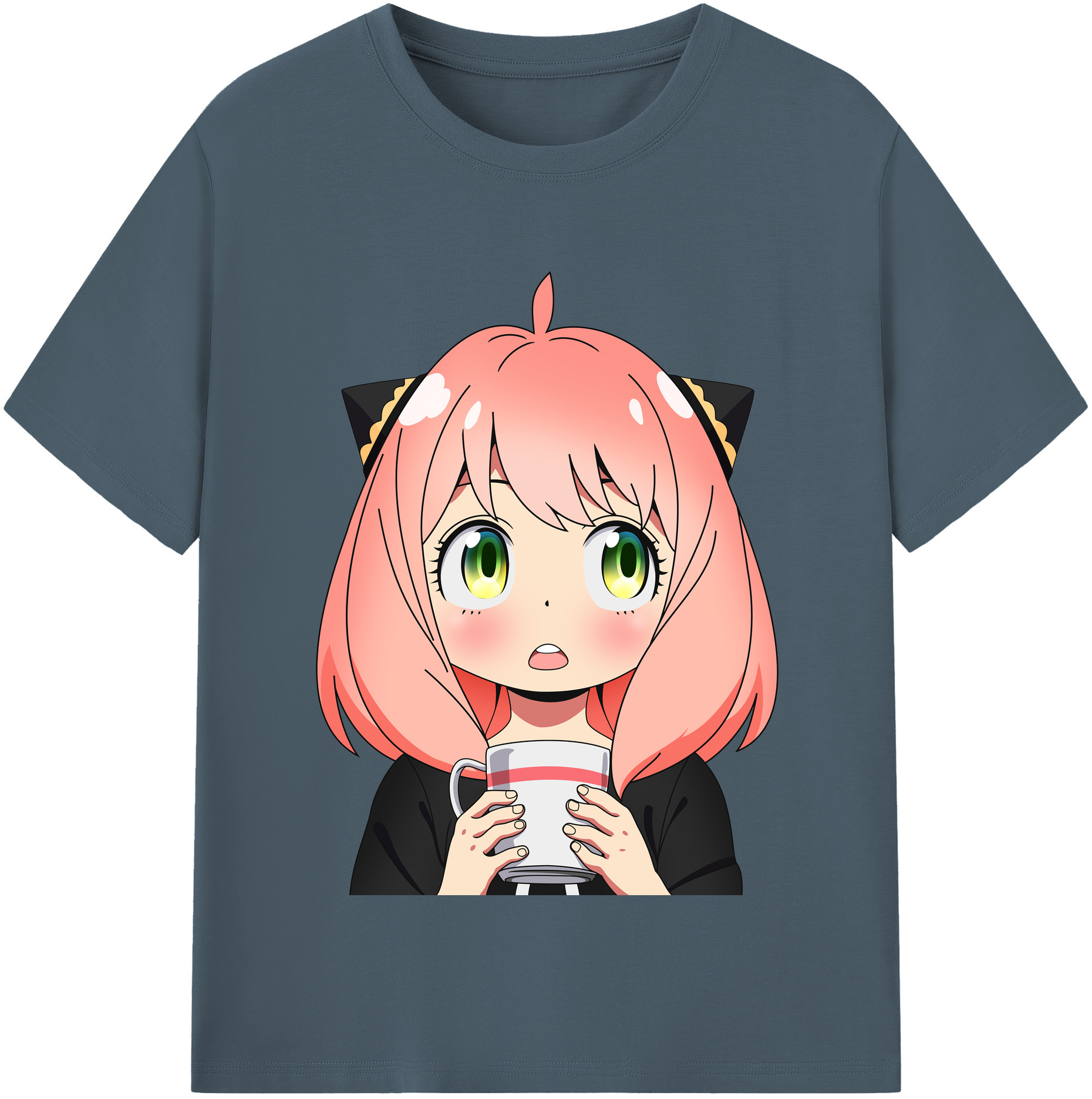 （画像用） SPY×FAMILY间谍家家酒 綿100％半袖Tシャツ（フロントプリント）